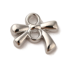 Alloy Connector Charms, Bowknot