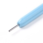 Бумага рюш инструмент, ротационная ручка с бифуркационной ручкой, с булавками из нержавеющей стали и пластиковой ручкой