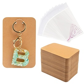 Paper Keychain Display Cards, Rectangle