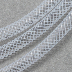White Plastic Net Thread Cord, White, 20mm, 20yards/Bundle