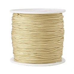 Dark Khaki Nylon Thread, Dark Khaki, 0.8mm, about 98.43yards/roll(90m/roll)