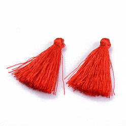 Красный Полиэфирные украшения кисточкой подвесные, красные, 30~35 мм