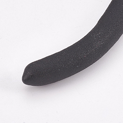 Noir 45 # pince à bijoux en acier au carbone, une pince à bec effilé, polir, noir, 12x8.3x1 cm