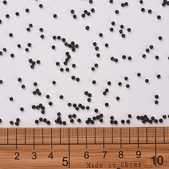 Dark Olive Green 11/0 Grade A Round Glass Seed Beads, Baking Paint, Dark Olive Green, 2.3x1.5mm, Hole: 1mm, about 48500pcs/pound
