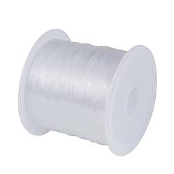 Clear Nylon Wire, Clear, 0.2mm, about 142.16 yards(130m)/roll