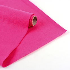 Фуксиновый Нетканые ткани вышивка иглы войлока для DIY ремесел, красно-фиолетовые, 450x1.2~1.5 мм, около 1 м / рулон