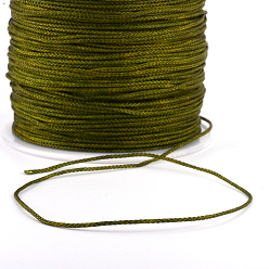 Olive Nylon Thread, Olive, 1mm, about 87.48 yards(80m)/roll