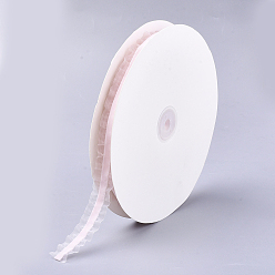 Pink Velvet Organza Ribbon, Pink, 3/4 inch(18mm), about 20yards/roll(18.29m/roll)