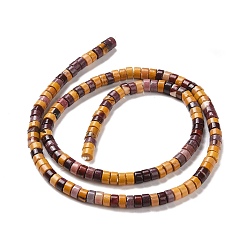 Mookaite Natural Mookaite Beads Strands, Heishi Beads, Flat Round/Disc, 4x2mm, Hole: 1mm, about 165~170pcs/strand, 15.28''(38.8cm)