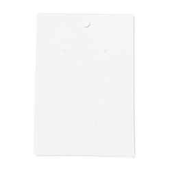 Human Rectangle Cardboard Earring Display Cards, for Jewlery Display, Women Pattern, 9x6x0.04cm, about 100pcs/bag