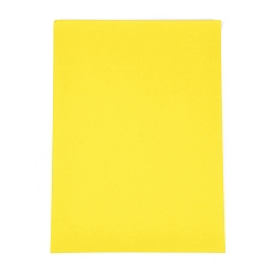 Yellow Colorful Painting Sandpaper, Graffiti Pad, Oil Painting Paper, Crayon Scrawling sandpaper, For Child Creativity Painting, Yellow, 29~29.5x21x0.3cm, 10 sheets/bag