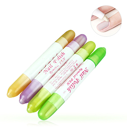 Random Single Color or Random Mixed Color Nail Remover Tools, UV Gel Nail Brush Pens, Painting Drawing Line Brushes, Random Single Color or Random Mixed Color, 130x16mm