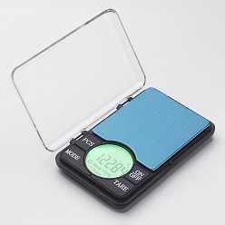 Black Portable Digital Scale, Pocket Scale, Value: 0.01g~600g, Black, 130x80x21mm