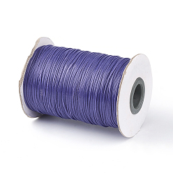 Mauve Korean Waxed Polyester Cord, Mauve, 1mm, about 85yards/roll