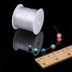 Clear Nylon Wire, Clear, 0.2mm, about 142.16 yards(130m)/roll