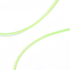 Citron Vert Fil élastique de perles extensible solide, chaîne de cristal élastique plat, lime, 0.8mm, environ 10.93 yards (10m)/rouleau