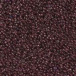 (502) High Metallic Amethyst Toho perles de rocaille rondes, perles de rocaille japonais, (502) améthyste métallique élevée, 11/0, 2.2mm, Trou: 0.8mm, à propos 1110pcs / bouteille, 10 g / bouteille