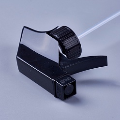 Noir Tête de pulvérisation en plastique, Pulvérisateur à brouillard et pulvérisateur à jet de rechange, noir, 22.3x9.5x3.1 cm