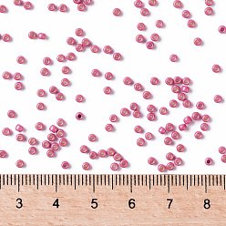(PF563F) PermaFinish Hot Pink Metallic Matte TOHO Round Seed Beads, Japanese Seed Beads, (PF563F) PermaFinish Hot Pink Metallic Matte, 11/0, 2.2mm, Hole: 0.8mm, about 1110pcs/bottle, 10g/bottle