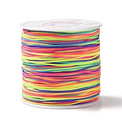 Colorful Nylon Thread, Colorful, 0.8mm, about 98.43yards/roll(90m/roll)