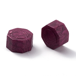 Фиолетовый Частицы сургуча, для ретро печать печать, восьмиугольник, фиолетовые, 0.85x0.85x0.5 см около 1550 шт / 500 г