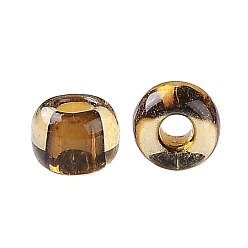 (2152) Transparent Dark Golden Amber TOHO Round Seed Beads, Japanese Seed Beads, (2152) Transparent Dark Golden Amber, 11/0, 2.2mm, Hole: 0.8mm, about 5555pcs/50g