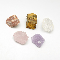 Mixed Stone Natural & Synthetic Mixed Stones, No Hole/Undrilled, Nuggets, 29~45x24~37x21~32mm