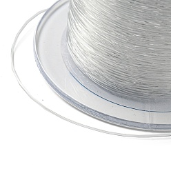 Clear Korean Elastic Crystal Thread, Clear, 1mm, about 109.36 yards(100m)/roll