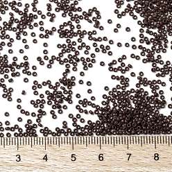 (RR409) Opaque Chocolate MIYUKI Round Rocailles Beads, Japanese Seed Beads, (RR409) Opaque Chocolate, 15/0, 1.5mm, Hole: 0.7mm, about 27777pcs/50g