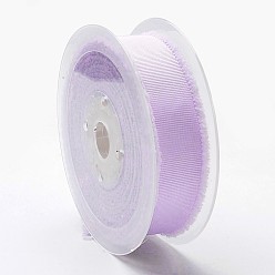 Medium Orchid Polyester Frayed Grosgrain Ribbons, with Fringe Tassel, Medium Orchid, 1 inch(25mm), about 50yards/roll(45.72m/roll)