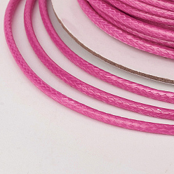 Camellia Eco-Friendly Korean Waxed Polyester Cord, Camellia, 0.5mm, about 169.51~174.98 Yards(155~160m)/Roll