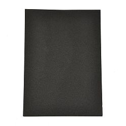 Black Colorful Painting Sandpaper, Graffiti Pad, Oil Painting Paper, Crayon Scrawling sandpaper, For Child Creativity Painting, Black, 29~29.5x21x0.3cm, 10 sheets/bag