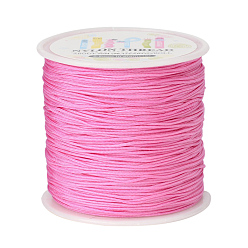 Hot Pink Nylon Thread, Hot Pink, 0.8mm, about 98.43yards/roll(90m/roll)