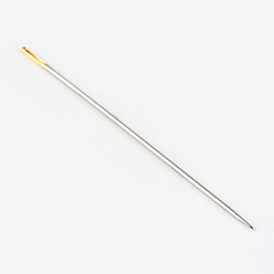 Pink Iron Needles, with Sewing Needle Devices Threader, Pink, 51~75x0.8~1mm