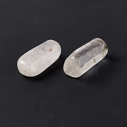 Хрусталь Природный кристалл кварца бусины, нет отверстий / незавершенного, чип, 8.5~26.5x7~14.5x6.5~12 мм, Около 2200 шт / 1000 г