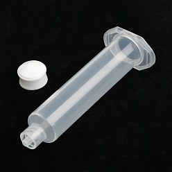 Прозрачный Пластиковые дозирующие шприцы, с поршнем, прозрачные, 91x34x22.5 мм, отверстие: 2 мм, поршень: 16x12 мм, емкость: 10 мл (0.34 жидких унций)