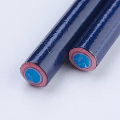 Deep Sky Blue Oily Tailor Chalk Pens, Tailor's Sewing Marking, Deep Sky Blue, 16.3~16.5x0.8cm
