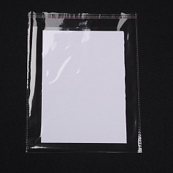 Clear OPP Cellophane Bags, Rectangle, Clear, 27x20cm, Unilateral Thickness: 0.035mm, Inner Measure: 23x20cm