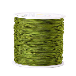 Olive Nylon Thread, Olive, 0.8mm, about 98.43yards/roll(90m/roll)