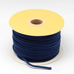 Prussian Blue Braided Nylon Threads, Prussian Blue, 2mm, about 21.87 yards(20m)/roll