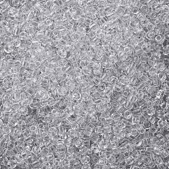 Белый Бисер из стекла , прозрачный, круглые, белые, 12/0, 2 мм, Отверстие: 1 мм, о 30000 бисер / фунт