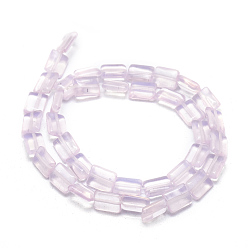 Opalite Perles opalite brins, rectangle, 9.5x7.5x3.5mm, Trou: 1mm, environ 39 pcs / brin, 14.88 pouce (37.8 cm)