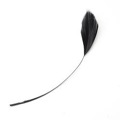 Black Fashion Goose Feather Costume Accessories, Black, 130~190x12~38mm