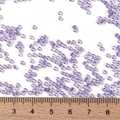 (477D) Transparent AB Foxglove TOHO Round Seed Beads, Japanese Seed Beads, (477D) Transparent AB Foxglove, 11/0, 2.2mm, Hole: 0.8mm, about 5555pcs/50g