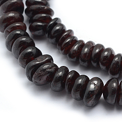 Garnet Natural Garnet Beads Strands, Chip, 6~9mm, Hole: 0.8mm, about 33 inch(84cm)