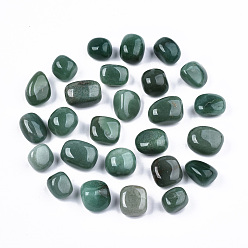 Green Aventurine Natural Green Aventurine Beads, Healing Stones, for Energy Balancing Meditation Therapy, Tumbled Stone, Vase Filler Gems, No Hole/Undrilled, Nuggets, 19~30x18~28x10~24mm 250~300g/bag