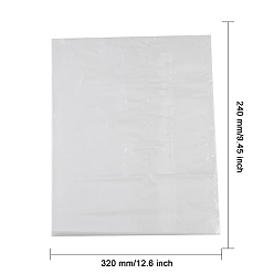 Прозрачный Прямоугольник пластиковые пакеты, прозрачные, 32x24 см, односторонний толщина: 0.08 mm