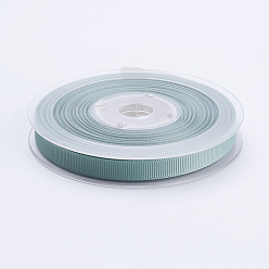 Aqua Polyester Grosgrain Ribbon, Aqua, 3/8 inch(9mm), about 100yards/roll(91.44m/roll)