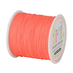 Tomato Nylon Thread, Tomato, 0.8mm, about 98.43yards/roll(90m/roll)