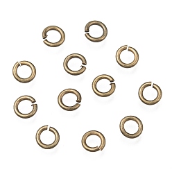 Antique Bronze Open Jump Rings Brass Jump Rings, Cadmium Free & Lead Free, Antique Bronze, 5x1mm, 18 Gauge, Inner Diameter: 3mm, about 6000pcs/500g
